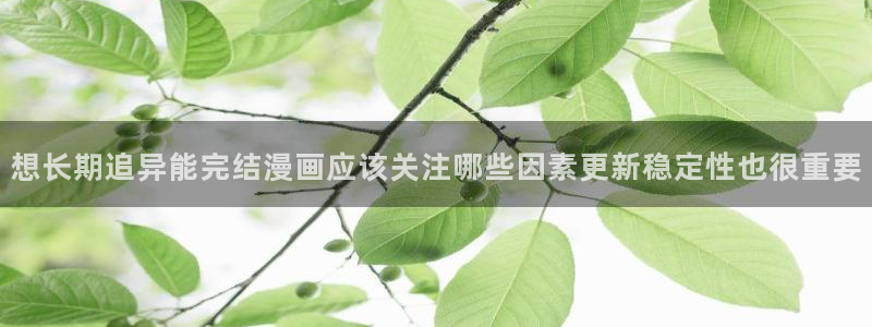 樱花日语网：想长期追异能完结漫画应该关注哪些因素更新稳定性也很重要