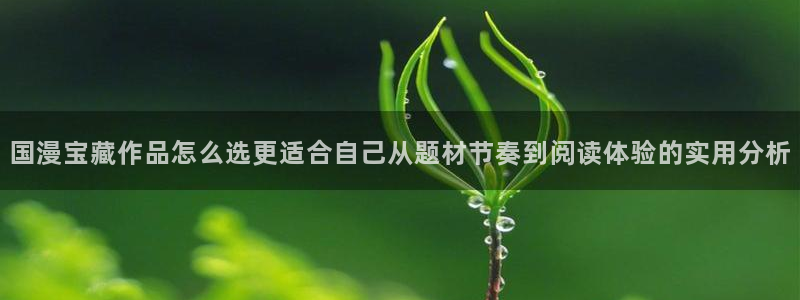 樱花日语网络课程：国漫宝藏作品怎么选更适合自己从题材节奏到阅读体验的实用分析